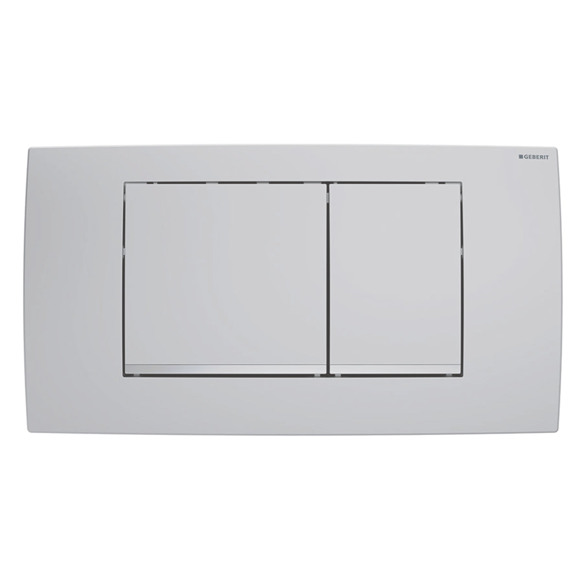 Geberit Twinline 30 Kumanda Kapağı Çift Basmalı Mat Krom