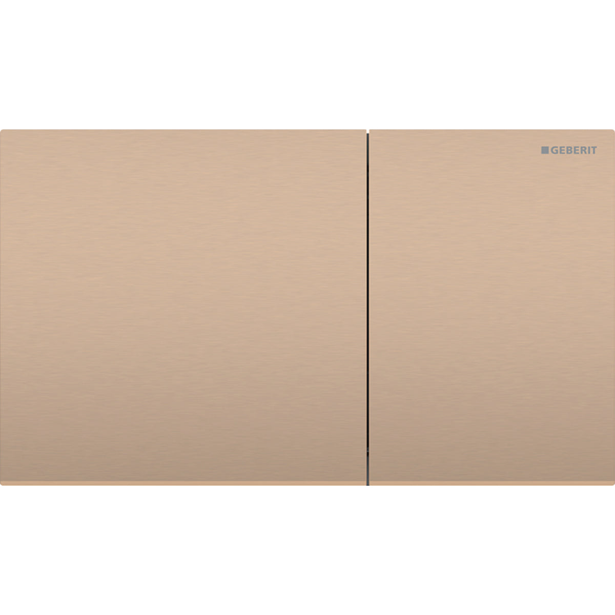 Geberit Kumanda Kapağı Sigma70 Çift Basmalı Bronz
