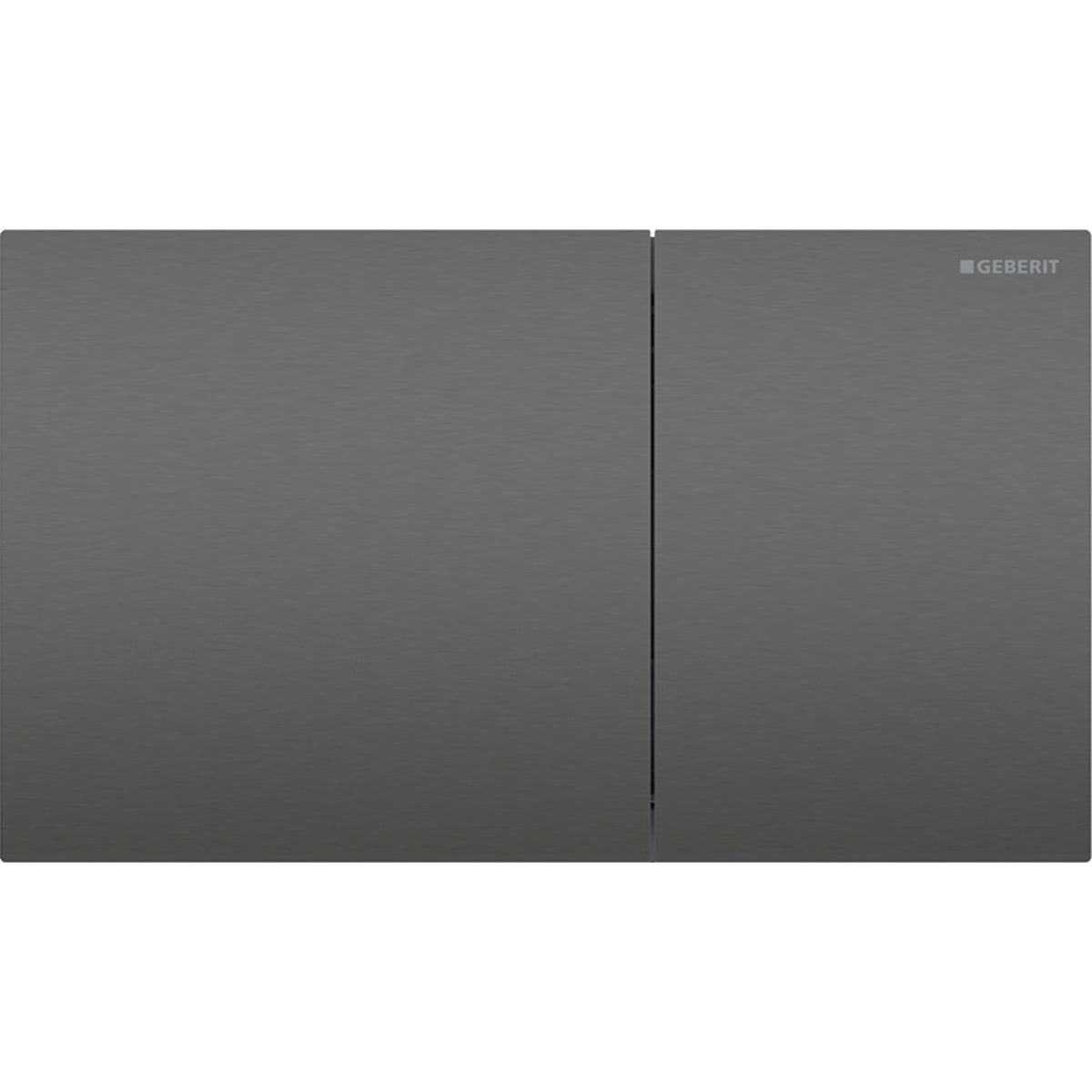Geberit Kumanda Kapağı Sigma70 Çift Basmalı Siyah Krom