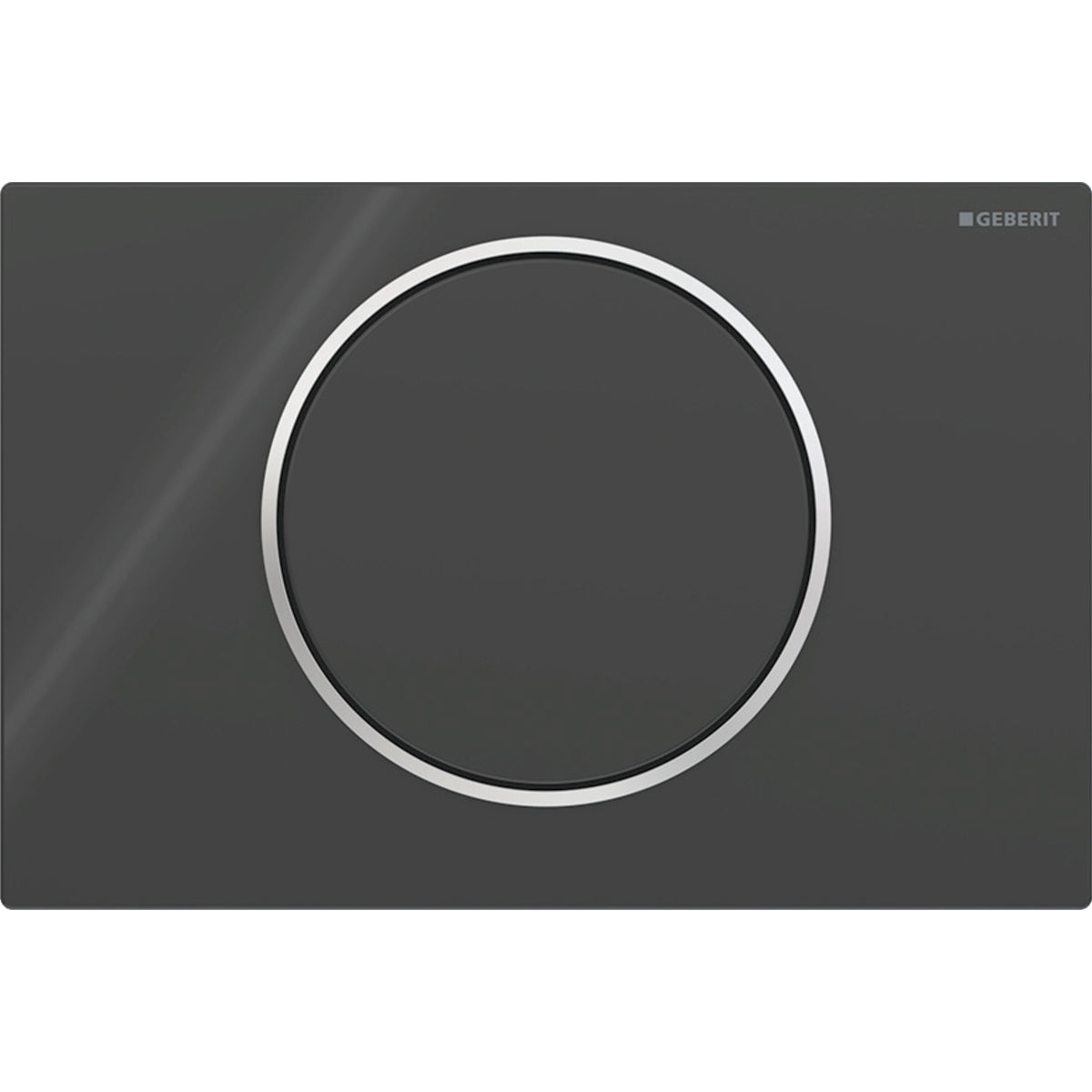 Geberit Sigma10 Kumanda Kapağı, Tek Basmalı, Parlak/Mat/Parlak