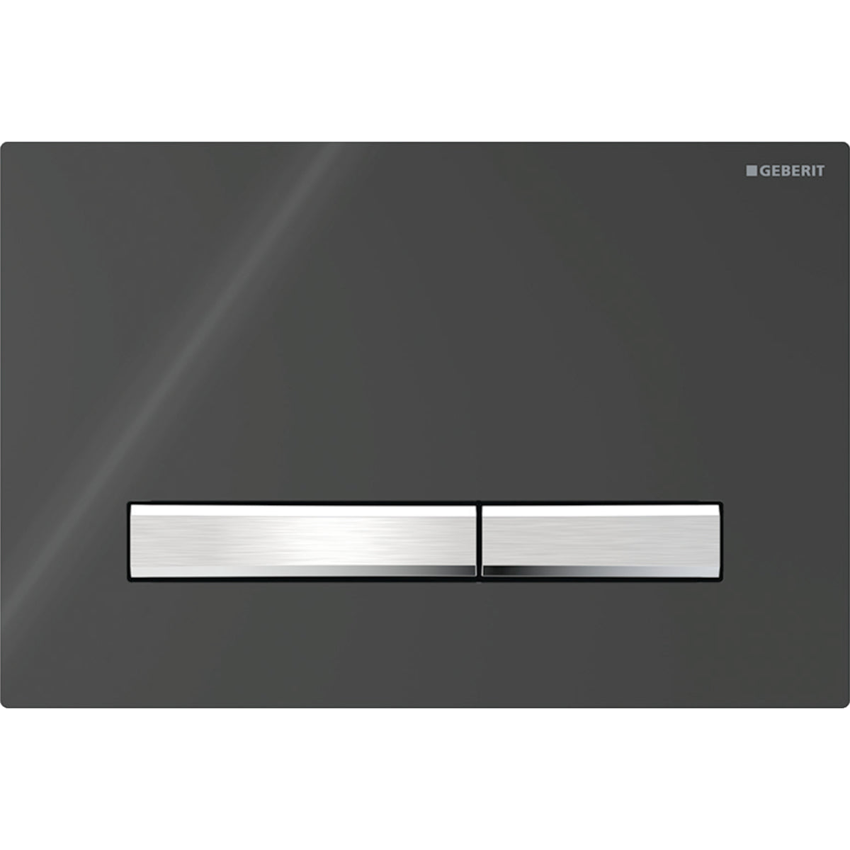 Geberit Sigma50 Kumanda Kapağı, Çift Basmalı, Krom