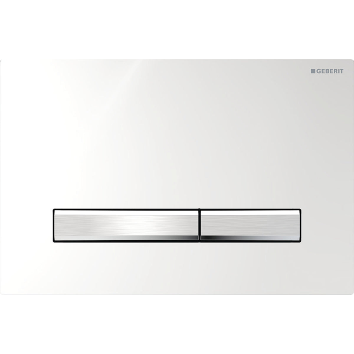 Geberit Sigma30 Kumanda Kapağı, Tek Basmalı, Krom/Parlak/Krom