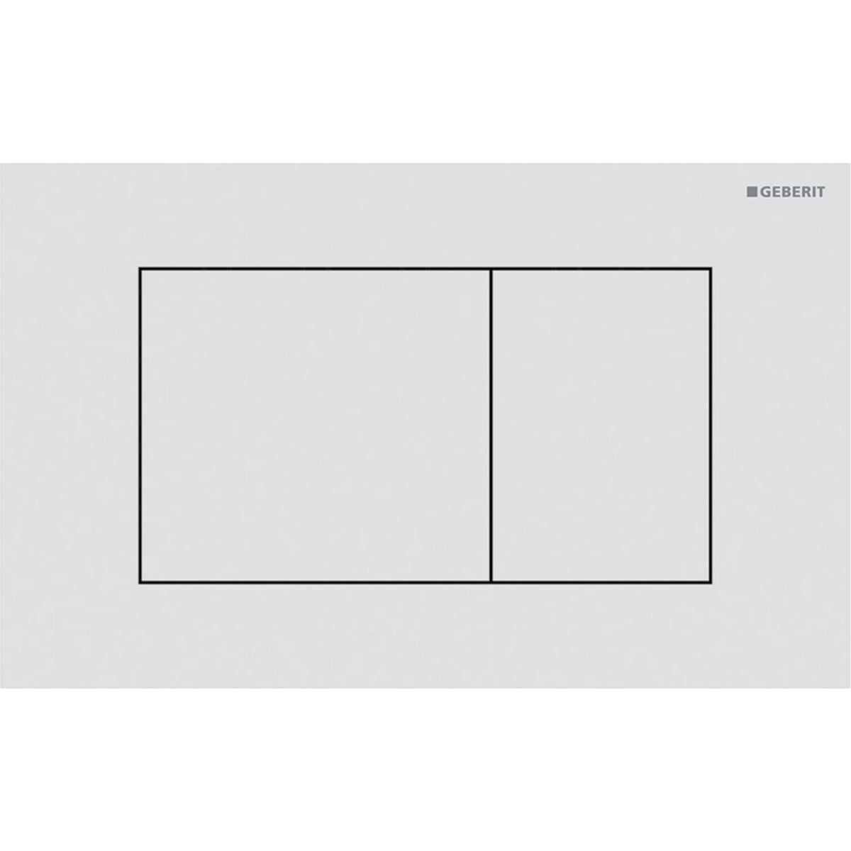 Geberit Sigma40 Square Kumanda Paneli Mat Beyaz