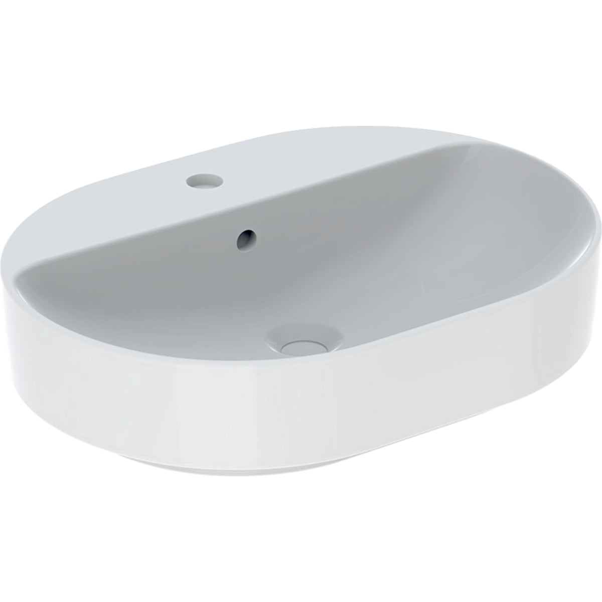 Geberit Variform Çanak Lav, Eliptik Batarya Banklı B60
