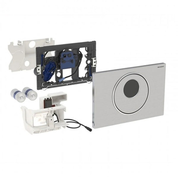 Geberit Sigma10 Fotoselli Kumanda Kapağı, Elektrikli, Paslanmaz Çelik (8 Cm)