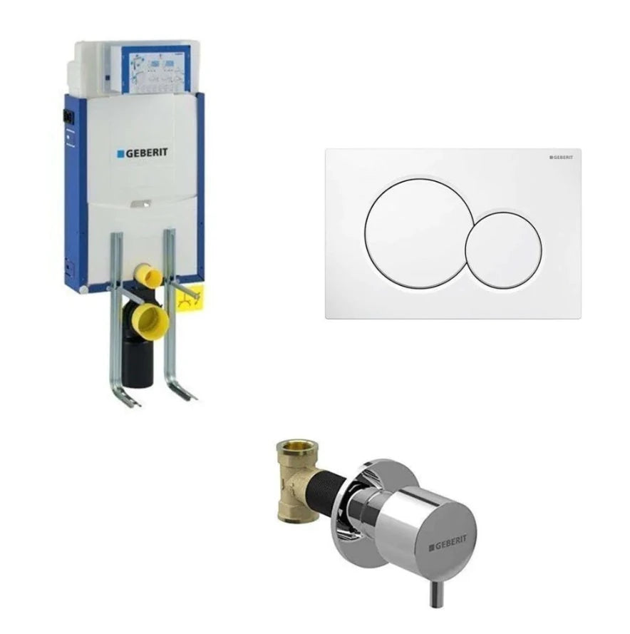 Geberit Sigma Gömme Rezervuar Seti Kombifix 12Cm