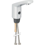Geberit Type 185 Fotoselli Lavabo Bataryası, Tek Su Girişli, Pilli