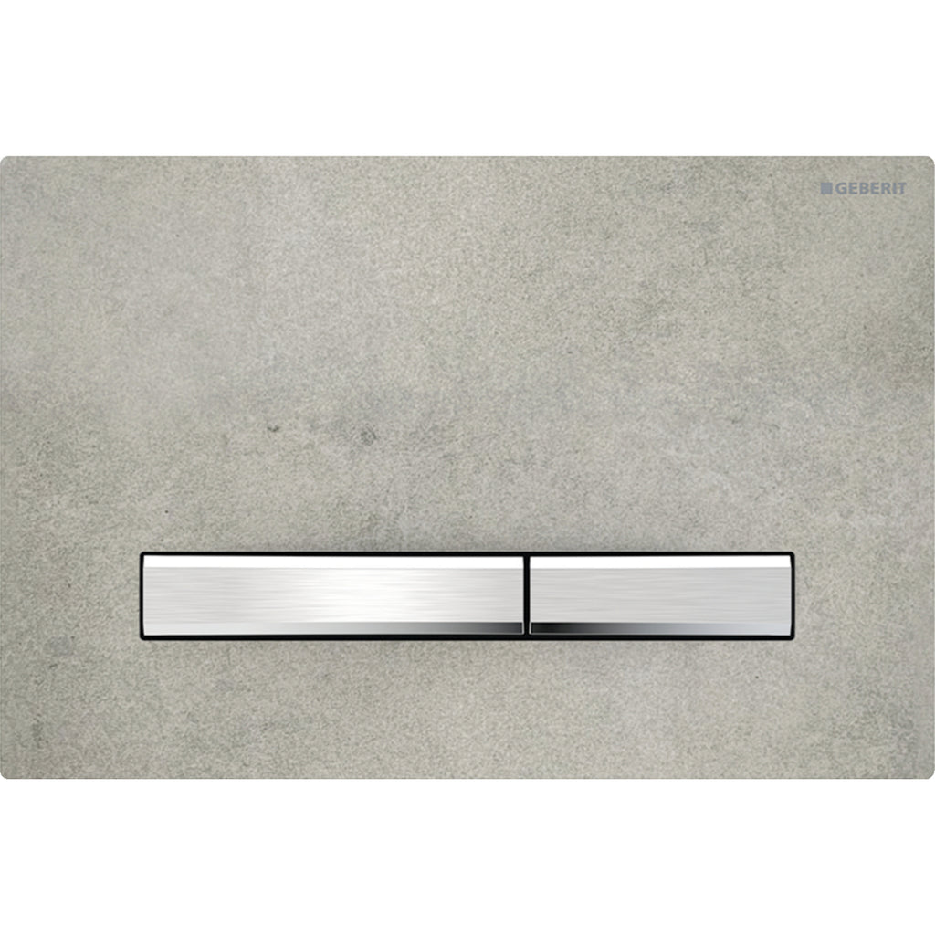 Geberit Sigma50 Kumanda Kapağı, Çift Basmalı, Krom