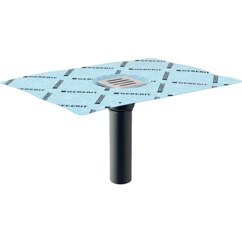 Geberit Duşlar Için Yer Süzgeçleri İçin Döşeme İçi Montaj Elemanı, Alttan Çıkışlı, Sifon Hariç