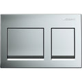 Geberit Alpha15 Kumanda Kapağı Çift Basmalı, Mat Krom