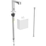 Geberit Brenta Fotoselli Lavabo Bataryası, Tek Su Girişli, Pilli (Duvar Üzerine Montajlı Kontrol Kutusu İle)