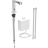 Geberit Brenta Fotoselli Lavabo Bataryası, Tek Su Girişli, Pilli (Duvar Üzerine Montajlı Kontrol Kutusu İle)