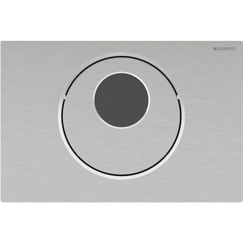 Geberit Sigma10 Fotoselli Kumanda Kapağı, Elektrikli, Paslanmaz Çelik (8 Cm)