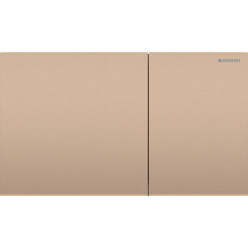 Geberit Kumanda Kapağı Sigma70 Çift Basmalı Bronz