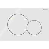 Geberit Sigma01 Kumanda Kapağı, Çift Basmalı, Mat Krom