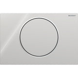 Geberit Sigma10 Kumanda Kapağı, Tek Basmalı, Parlak/Mat/Parlak