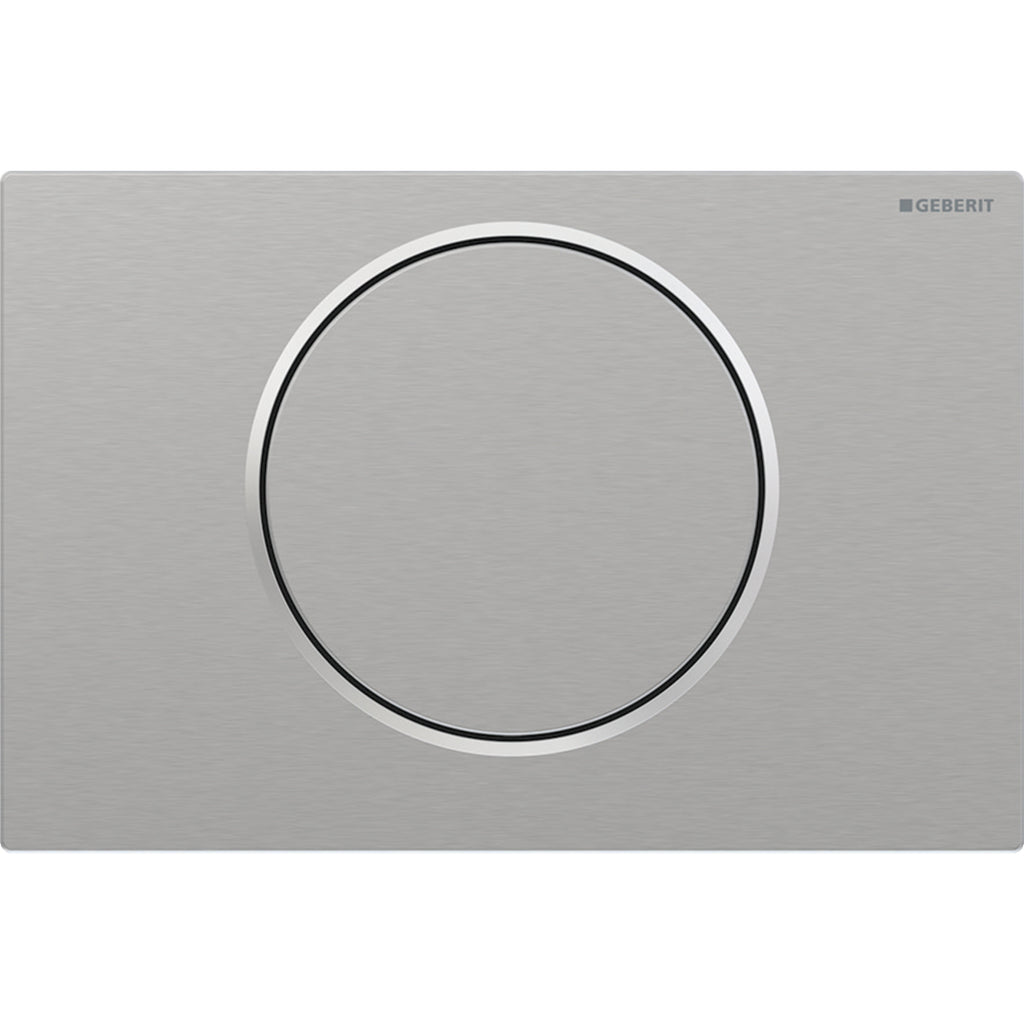 Geberit Sigma10 Kumanda Kapağı, Tek Basmalı, Parlak/Mat/Parlak
