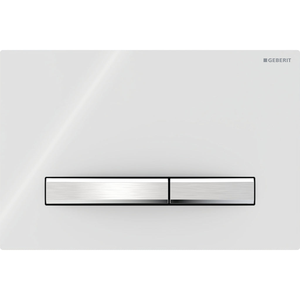 Geberit Sigma50 Kumanda Kapağı, Çift Basmalı, Krom