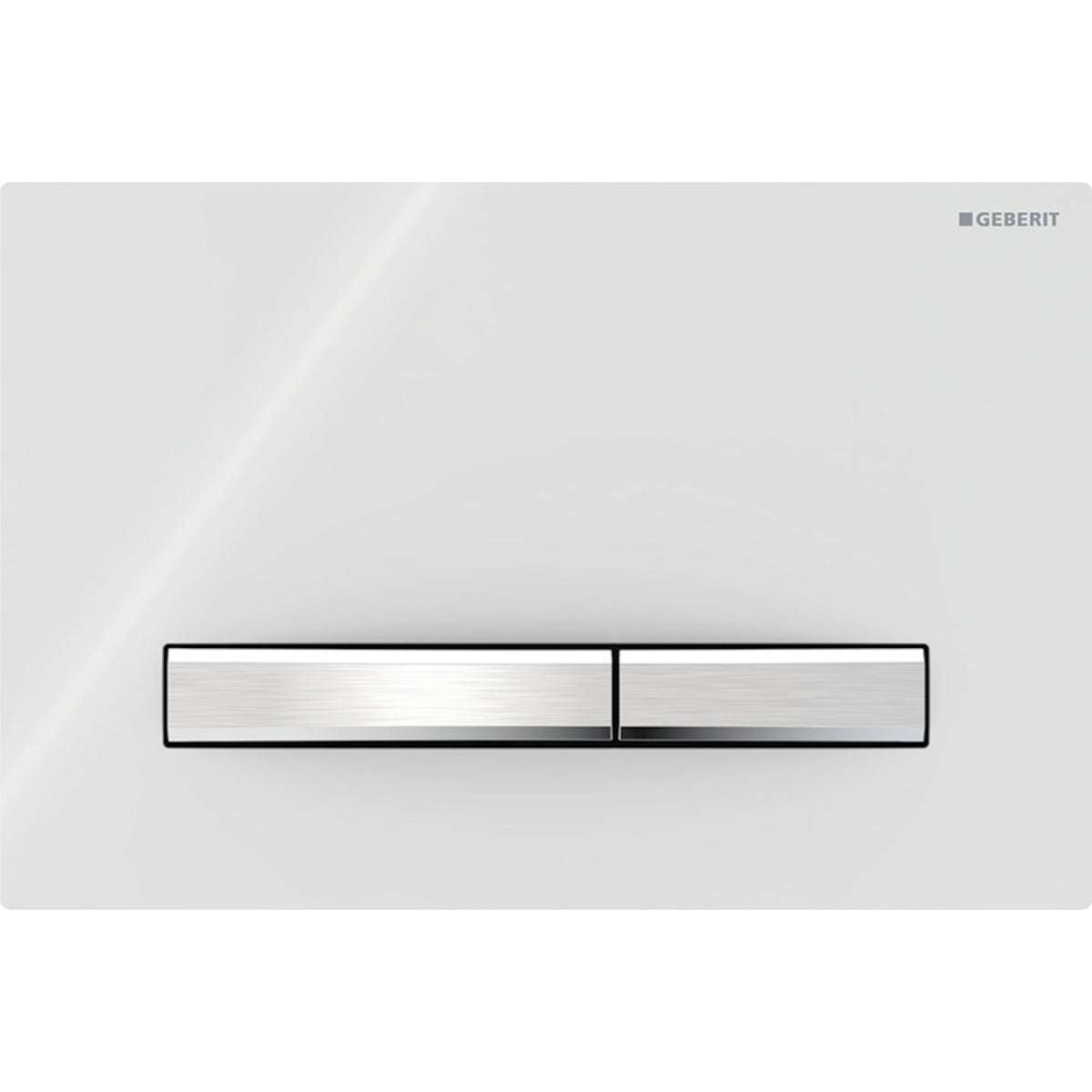 Geberit Sigma50 Kumanda Kapağı, Çift Basmalı, Krom