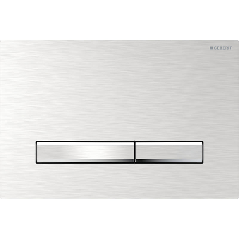 Geberit Sigma50 Kumanda Kapağı, Çift Basmalı, Krom