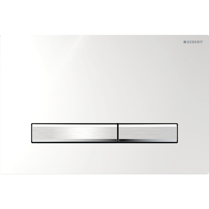 Geberit Sigma50 Kumanda Kapağı, Çift Basmalı, Krom