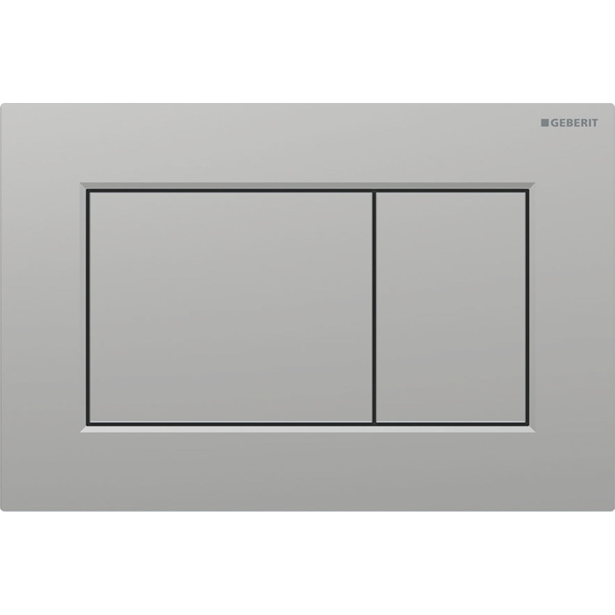 Geberit Sigma01 Square Mat Krom Kumanda Paneli