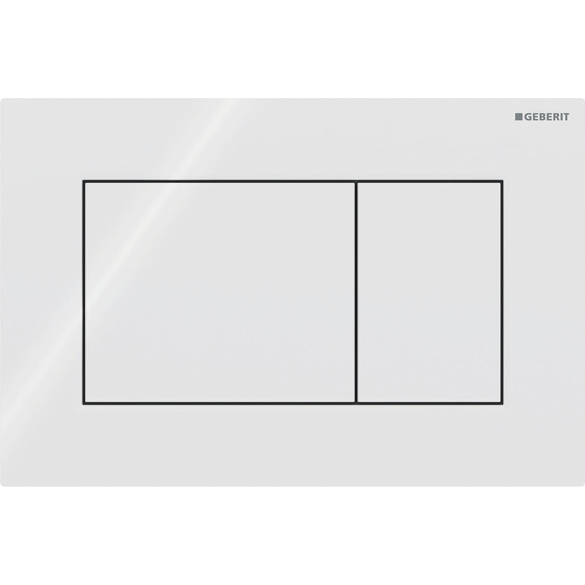 Geberit Sigma01 Square Beyaz Kumanda Paneli