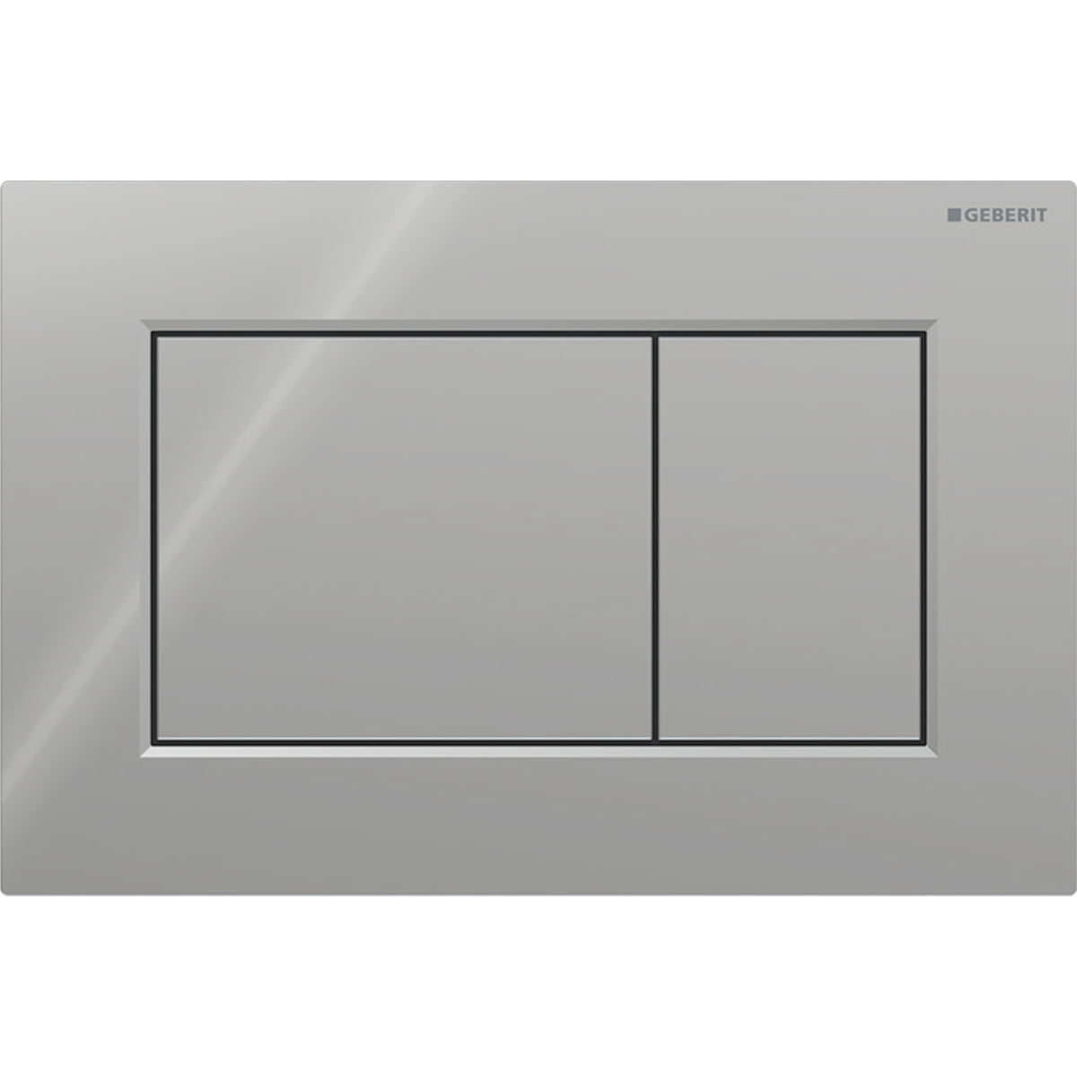 Geberit Sigma01 Square Parlak Krom Kumanda Paneli