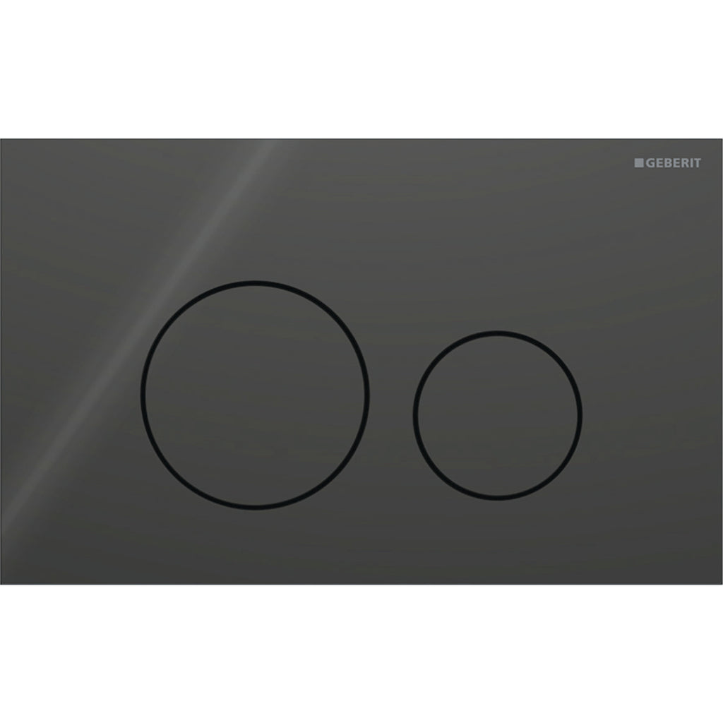 Geberit Sigma40 Round Siyah Kumanda Paneli
