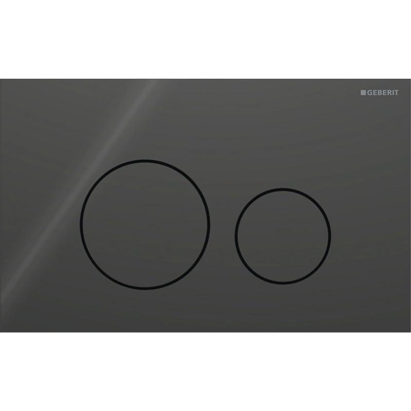 Geberit Sigma40 Round Siyah Kumanda Paneli