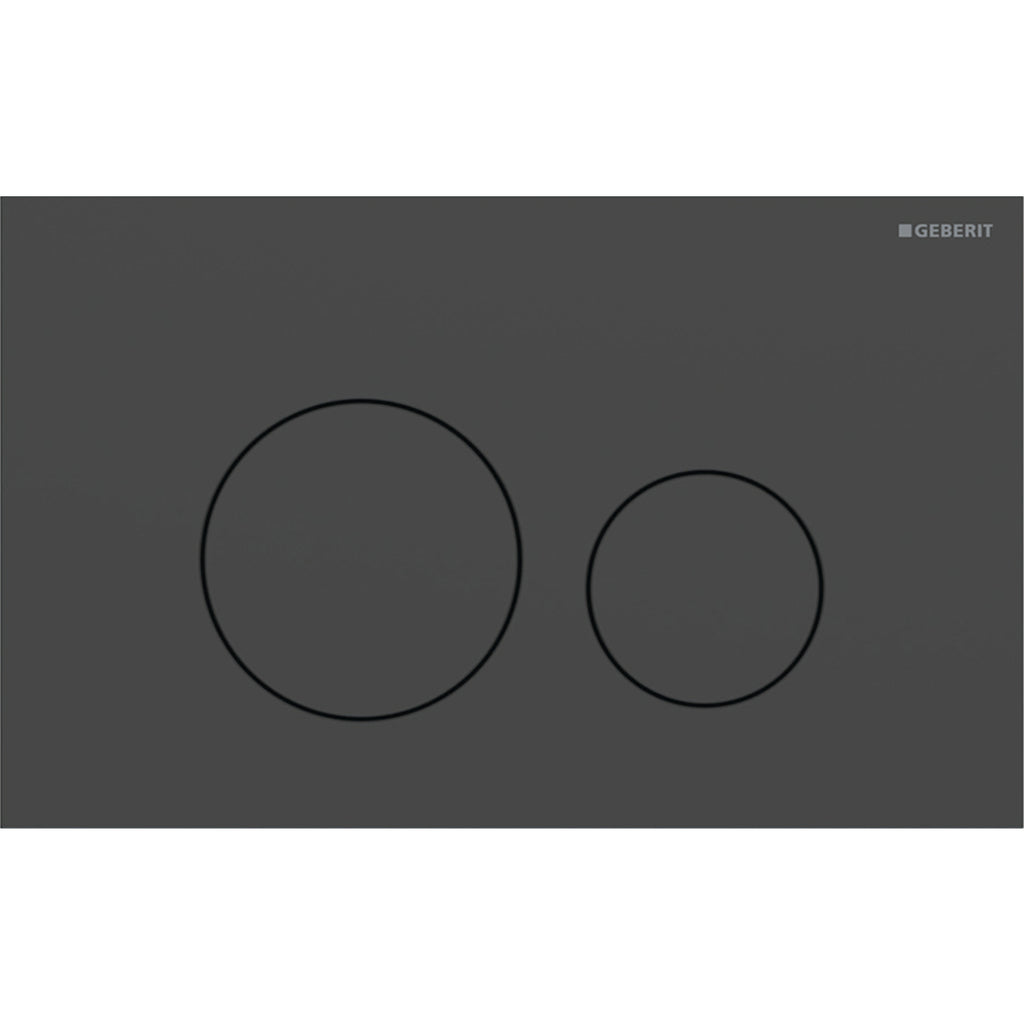 Geberit Sigma40 Round Siyah Kumanda Paneli