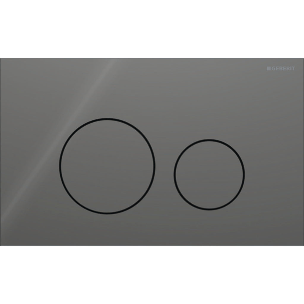 Geberit Sigma40 Round Siyah Kumanda Paneli