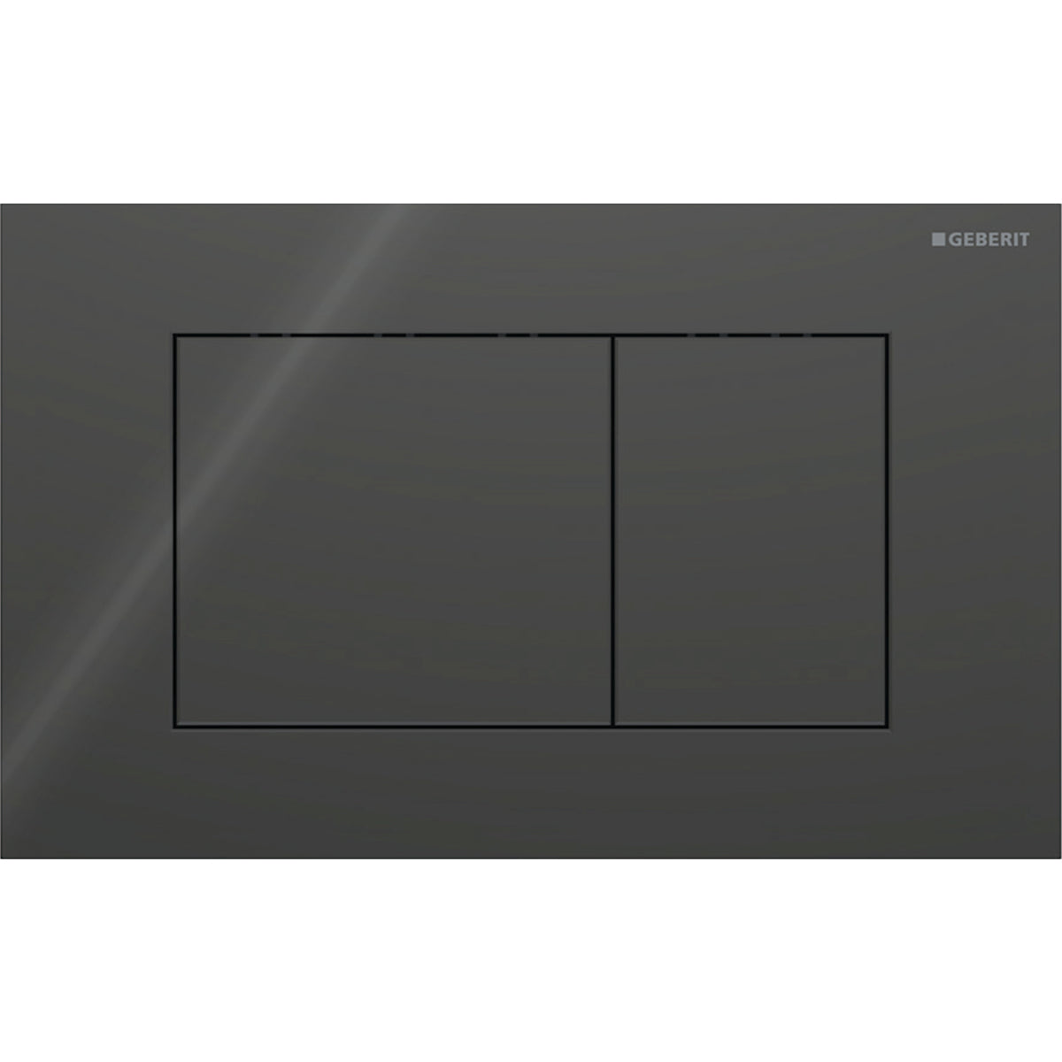 Geberit Sigma40 Square Kumanda Paneli Siyah Cam