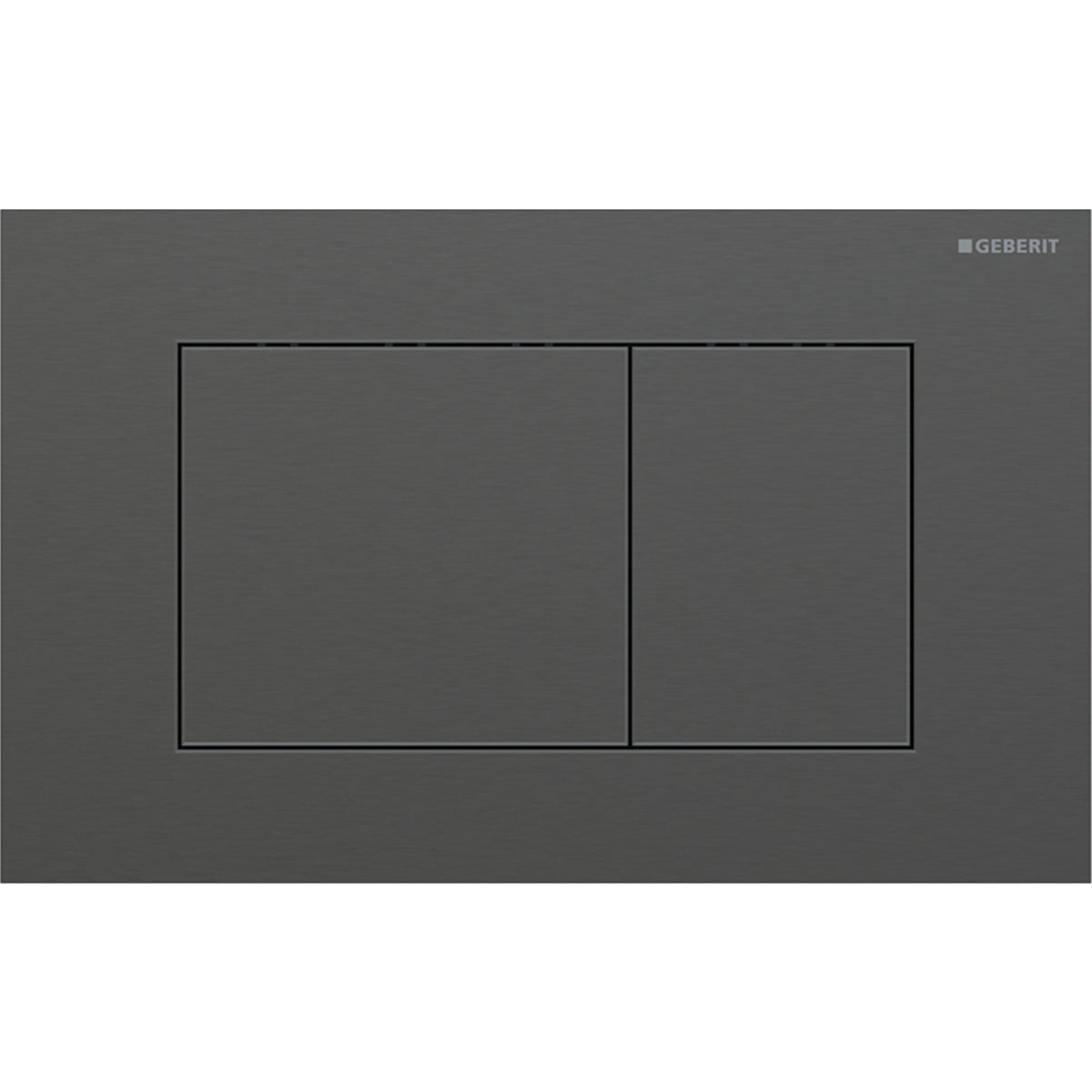 Geberit Sigma40 Square Kumanda Paneli Siyah Krom