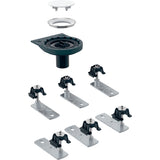 Geberit Setaplano Yer Süzgeci Sifon Seti,50Mm Derinlik 6 Ayaklı Montaj