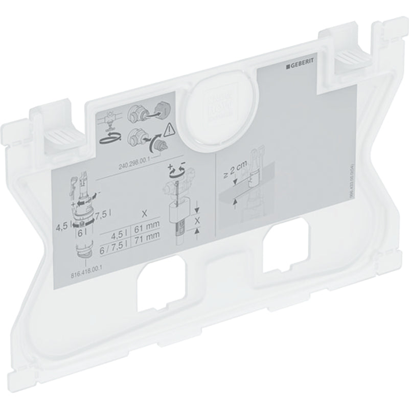 Geberit Dizayn/Sigma Up300 Ve Up320 İçin İç Kapak