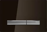 Geberit Sigma60 Kumanda Kapağı, Çift Basmalı, Toprak Cam