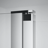 Hüppe Design Pure Açılır Kapı Duşakabin - Siyah