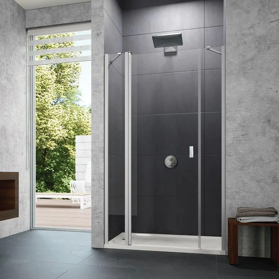 Hüppe Design Pure Sak C Solo T Ekstra Panelli - Parlak Gümüş