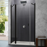 Hüppe Design Pure Sak C Solo T Ekstra Panelli - Siyah