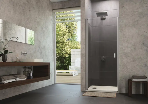 Hüppe Design Pure Ak C Solo T İki Duvar Arası Açılır Kapı